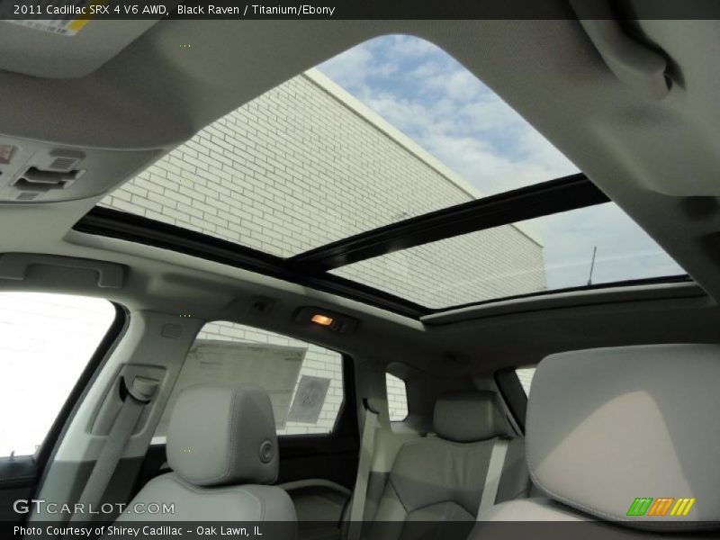 Black Raven / Titanium/Ebony 2011 Cadillac SRX 4 V6 AWD
