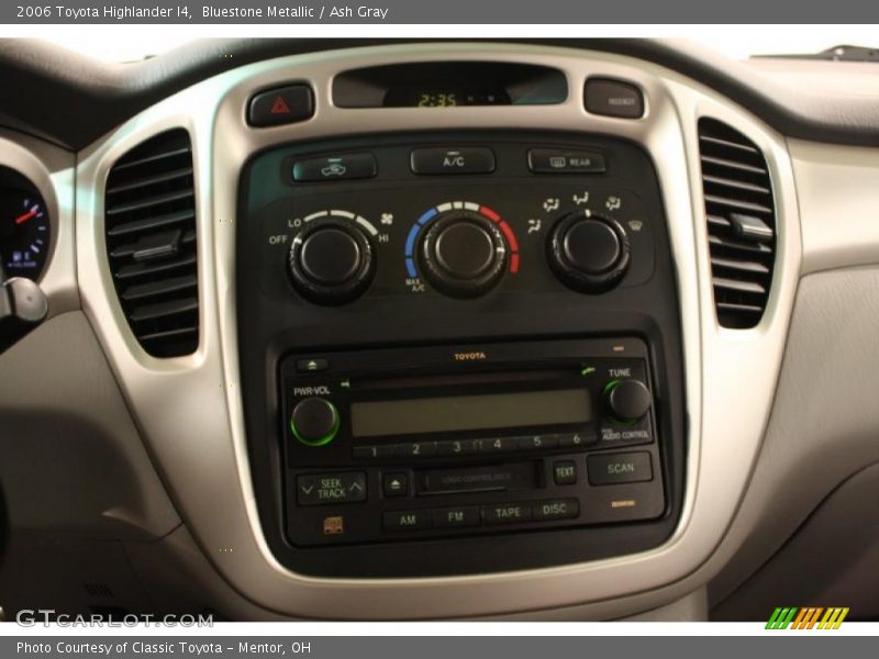 Bluestone Metallic / Ash Gray 2006 Toyota Highlander I4