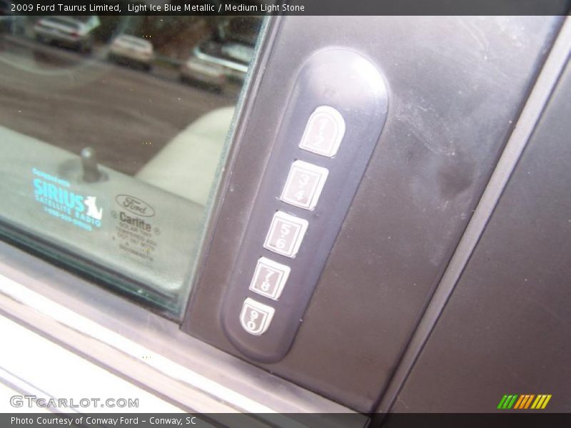 Light Ice Blue Metallic / Medium Light Stone 2009 Ford Taurus Limited