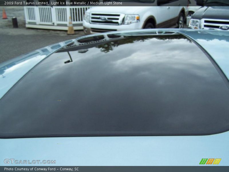 Light Ice Blue Metallic / Medium Light Stone 2009 Ford Taurus Limited