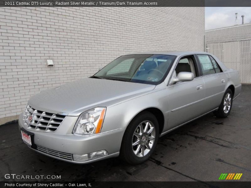 Front 3/4 View of 2011 DTS Luxury