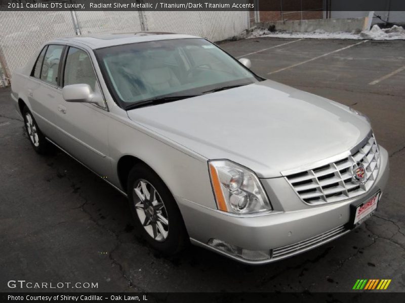  2011 DTS Luxury Radiant Silver Metallic
