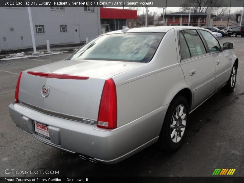  2011 DTS Luxury Radiant Silver Metallic