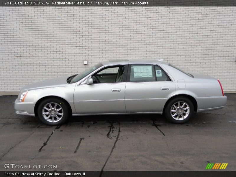  2011 DTS Luxury Radiant Silver Metallic
