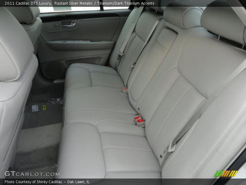  2011 DTS Luxury Titanium/Dark Titanium Accents Interior