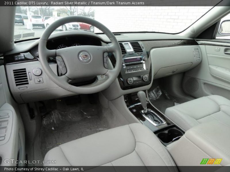 Dashboard of 2011 DTS Luxury