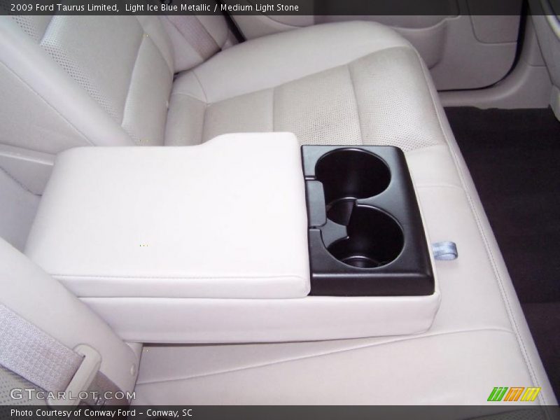 Light Ice Blue Metallic / Medium Light Stone 2009 Ford Taurus Limited