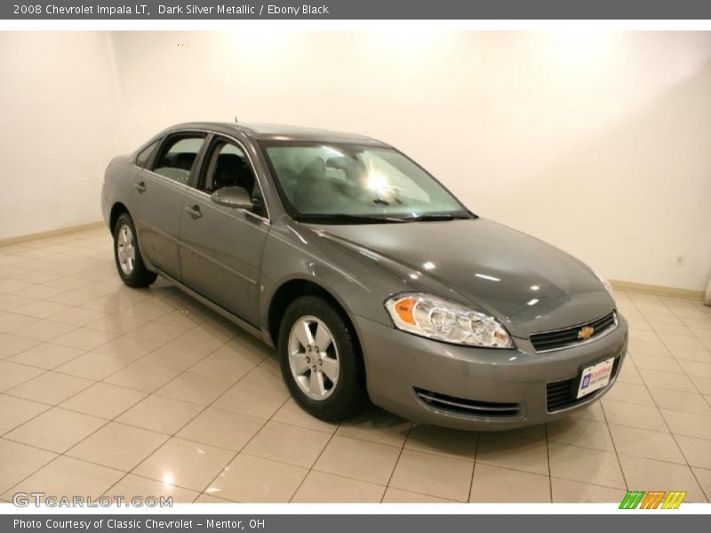 Dark Silver Metallic / Ebony Black 2008 Chevrolet Impala LT