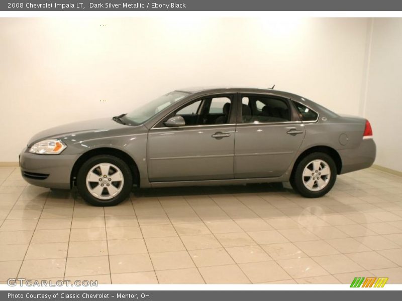 Dark Silver Metallic / Ebony Black 2008 Chevrolet Impala LT