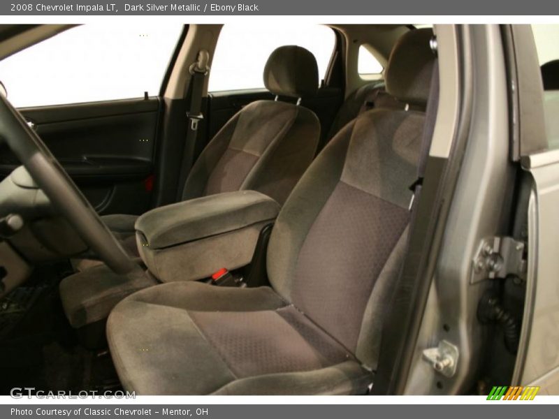 Dark Silver Metallic / Ebony Black 2008 Chevrolet Impala LT