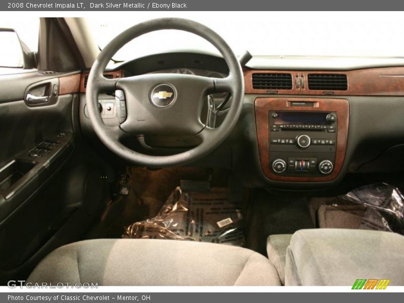 Dark Silver Metallic / Ebony Black 2008 Chevrolet Impala LT