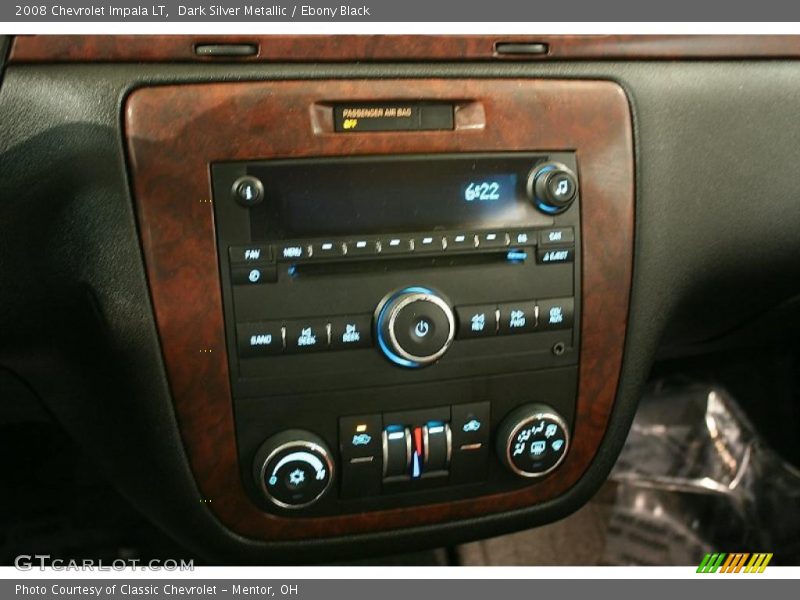 Dark Silver Metallic / Ebony Black 2008 Chevrolet Impala LT