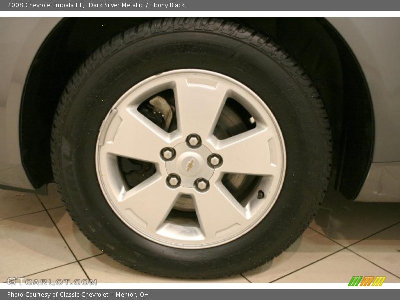 Dark Silver Metallic / Ebony Black 2008 Chevrolet Impala LT