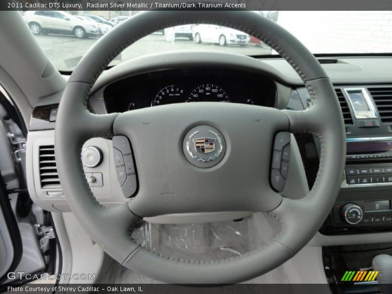  2011 DTS Luxury Titanium/Dark Titanium Accents Interior