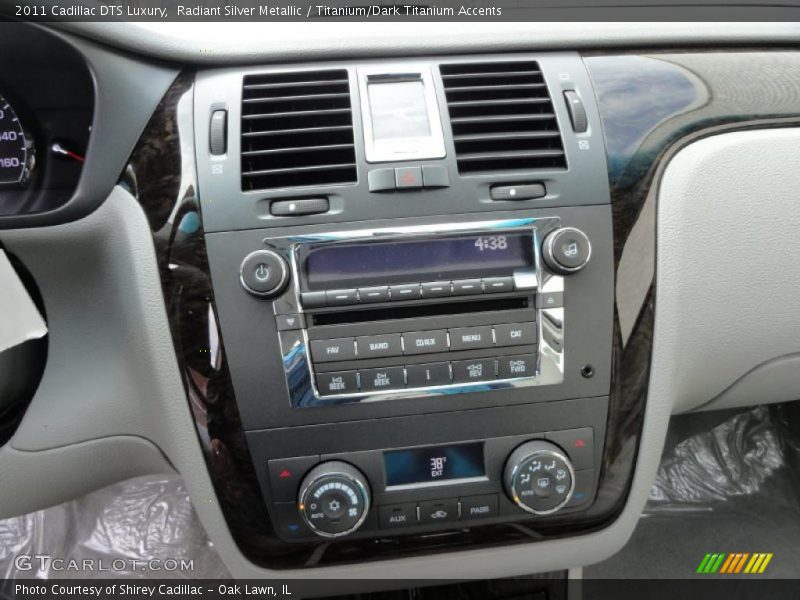 Radiant Silver Metallic / Titanium/Dark Titanium Accents 2011 Cadillac DTS Luxury