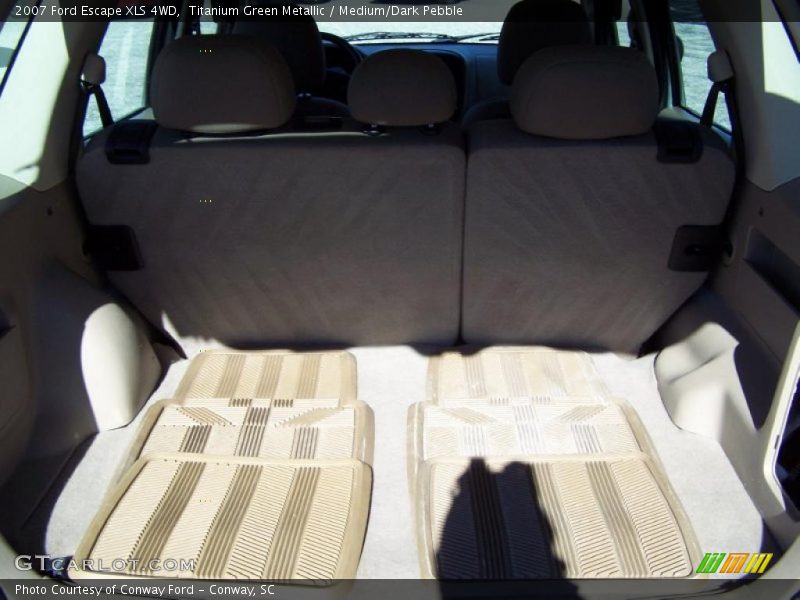 Titanium Green Metallic / Medium/Dark Pebble 2007 Ford Escape XLS 4WD