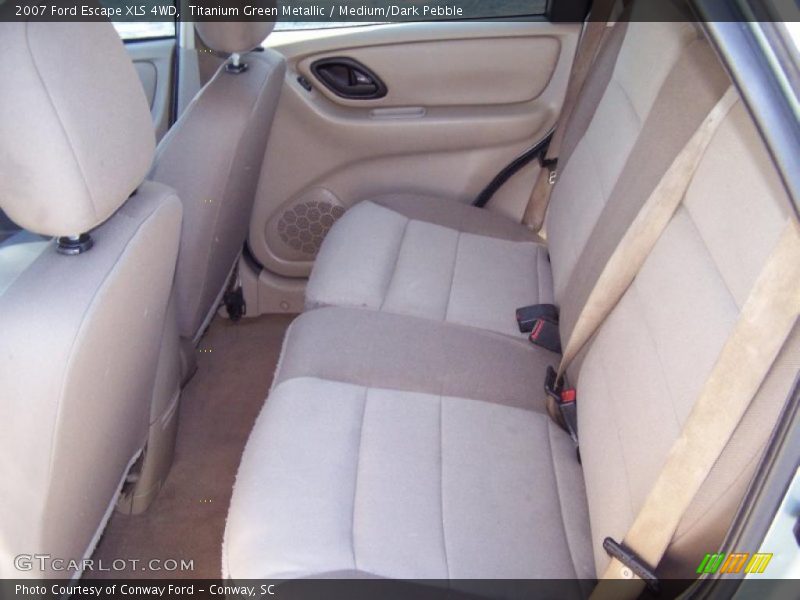 Titanium Green Metallic / Medium/Dark Pebble 2007 Ford Escape XLS 4WD