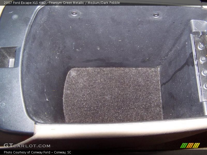 Titanium Green Metallic / Medium/Dark Pebble 2007 Ford Escape XLS 4WD