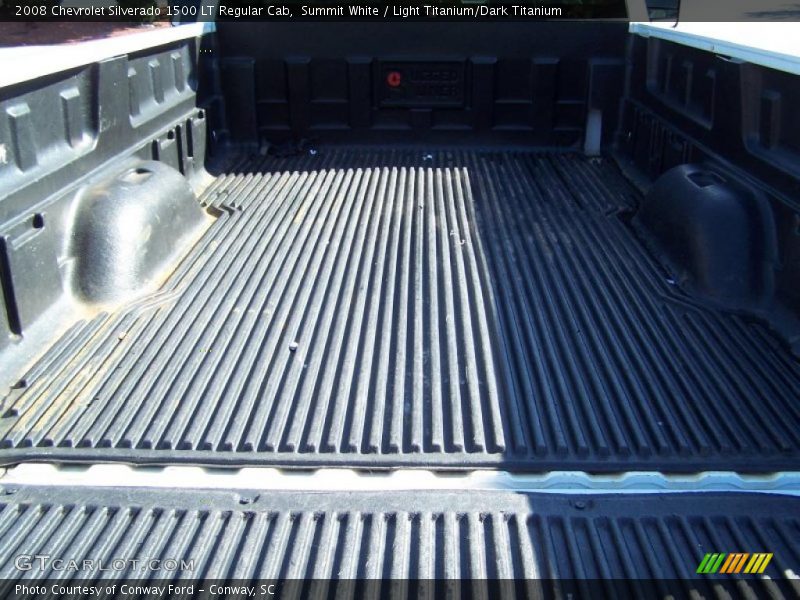 Summit White / Light Titanium/Dark Titanium 2008 Chevrolet Silverado 1500 LT Regular Cab