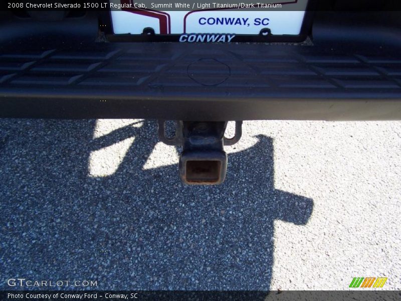 Summit White / Light Titanium/Dark Titanium 2008 Chevrolet Silverado 1500 LT Regular Cab