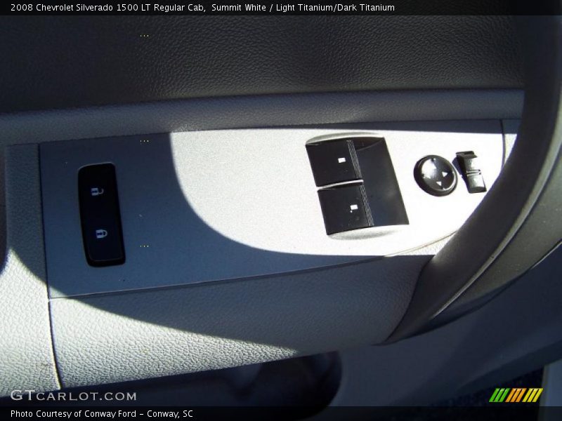Summit White / Light Titanium/Dark Titanium 2008 Chevrolet Silverado 1500 LT Regular Cab