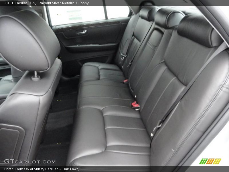 Radiant Silver Metallic / Ebony 2011 Cadillac DTS