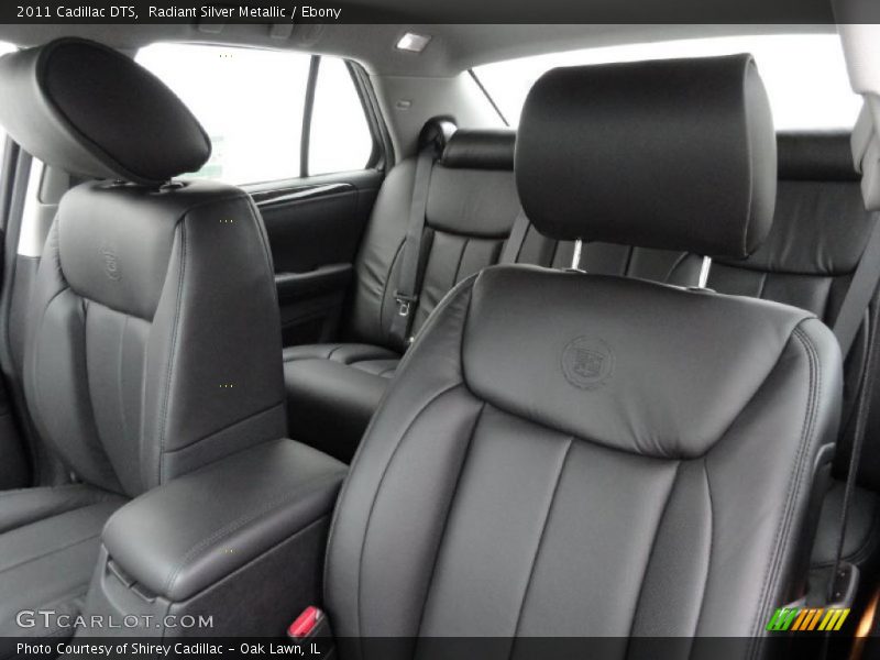 Radiant Silver Metallic / Ebony 2011 Cadillac DTS