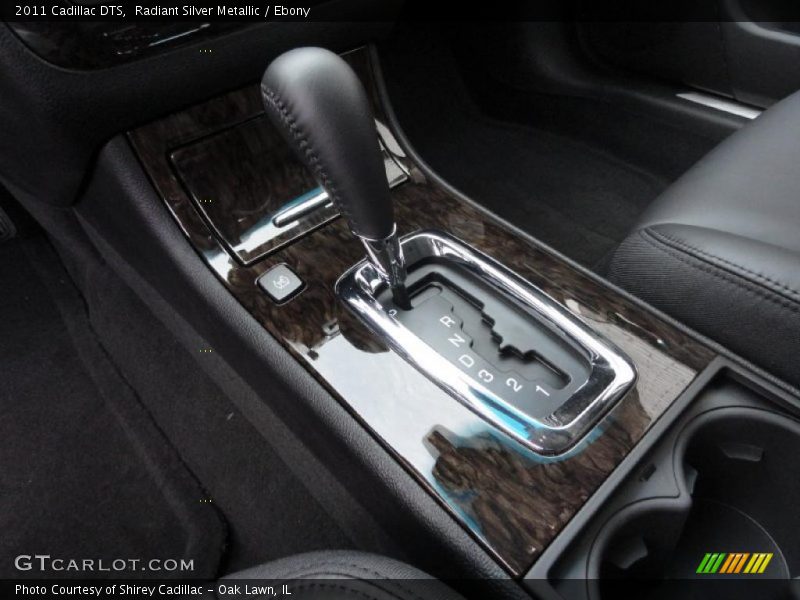 Radiant Silver Metallic / Ebony 2011 Cadillac DTS