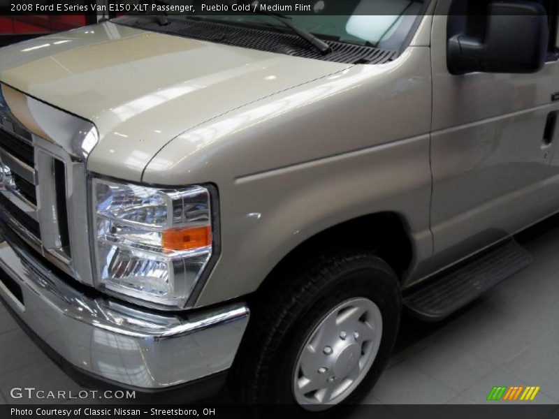 Pueblo Gold / Medium Flint 2008 Ford E Series Van E150 XLT Passenger