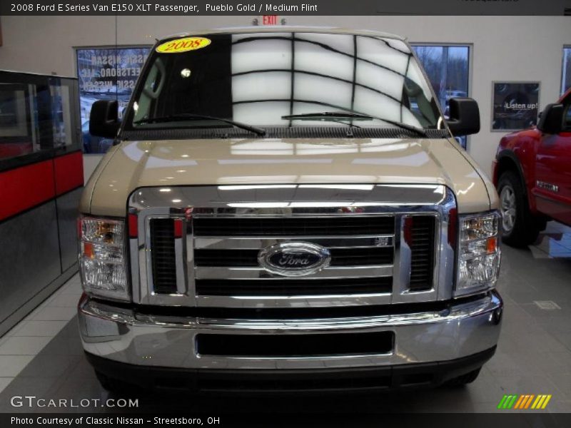 Pueblo Gold / Medium Flint 2008 Ford E Series Van E150 XLT Passenger