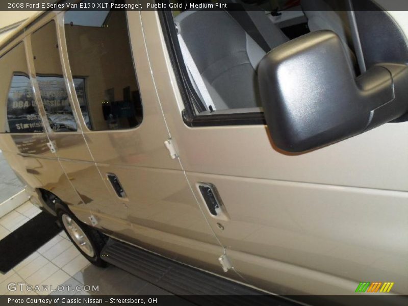 Pueblo Gold / Medium Flint 2008 Ford E Series Van E150 XLT Passenger