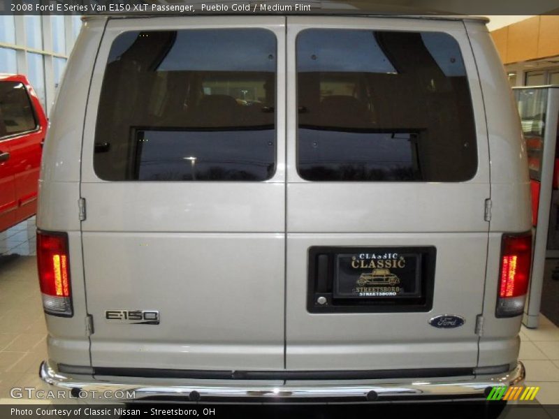 Pueblo Gold / Medium Flint 2008 Ford E Series Van E150 XLT Passenger