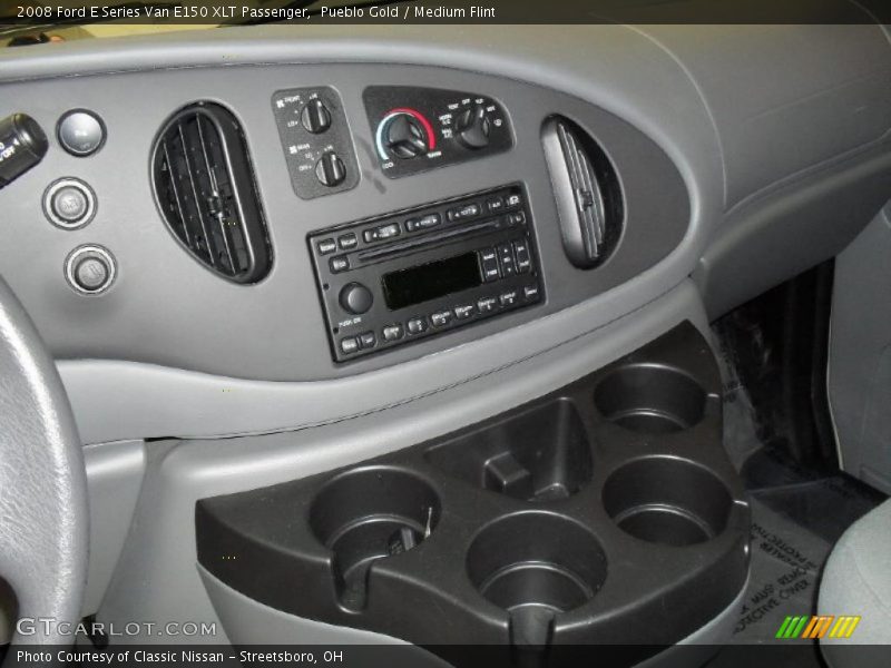 Pueblo Gold / Medium Flint 2008 Ford E Series Van E150 XLT Passenger
