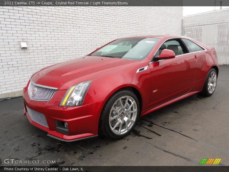  2011 CTS -V Coupe Crystal Red Tintcoat