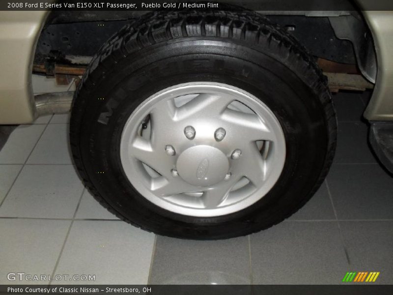 Pueblo Gold / Medium Flint 2008 Ford E Series Van E150 XLT Passenger