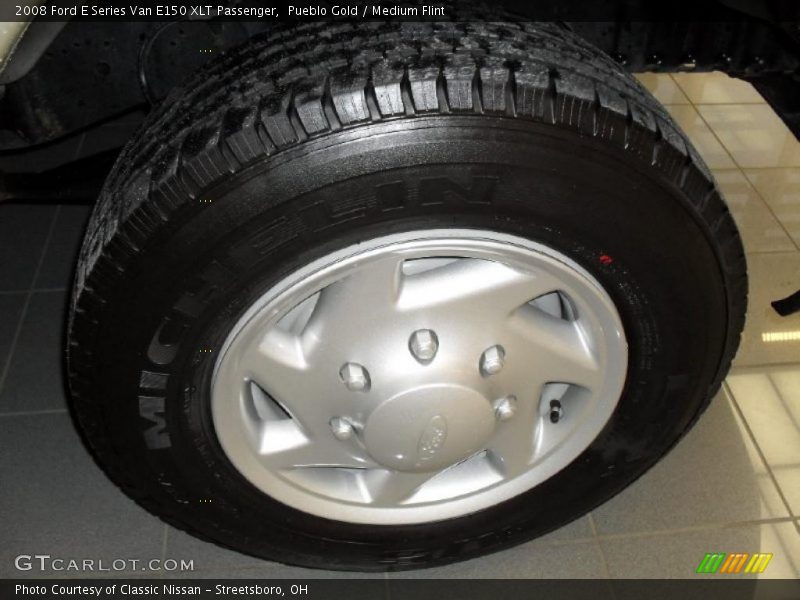 Pueblo Gold / Medium Flint 2008 Ford E Series Van E150 XLT Passenger