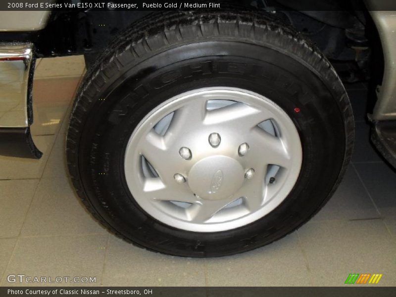 Pueblo Gold / Medium Flint 2008 Ford E Series Van E150 XLT Passenger