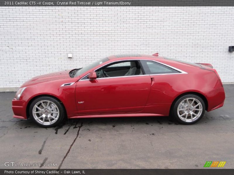  2011 CTS -V Coupe Crystal Red Tintcoat