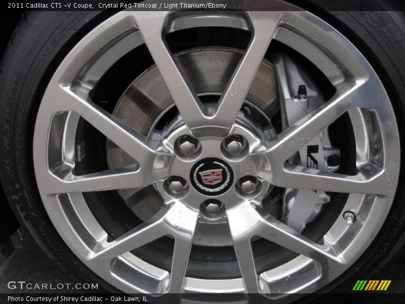  2011 CTS -V Coupe Wheel