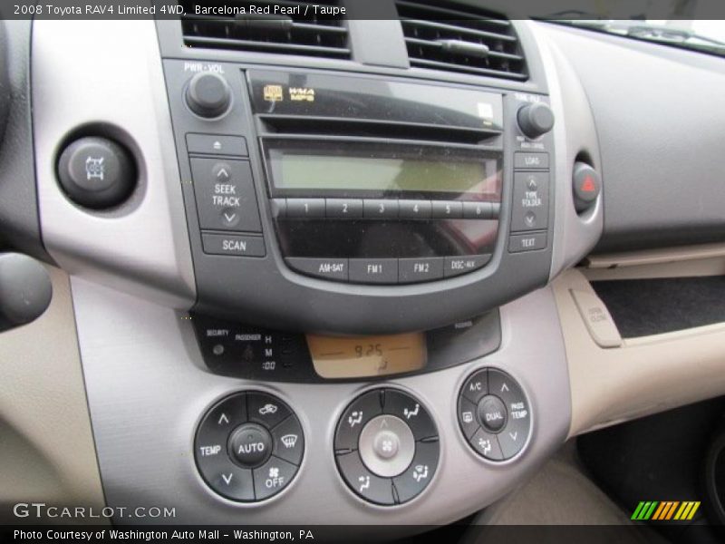 Barcelona Red Pearl / Taupe 2008 Toyota RAV4 Limited 4WD