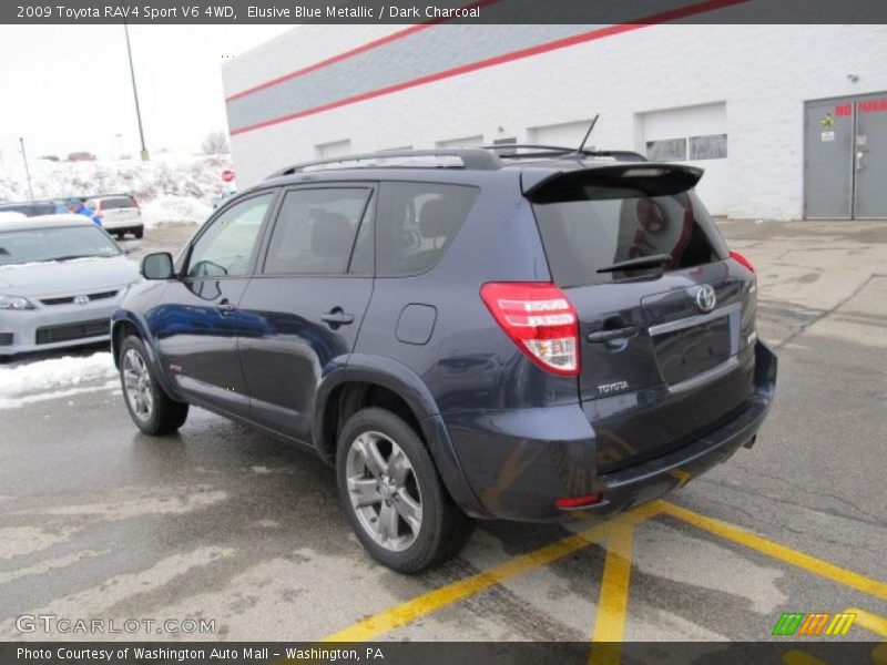 Elusive Blue Metallic / Dark Charcoal 2009 Toyota RAV4 Sport V6 4WD