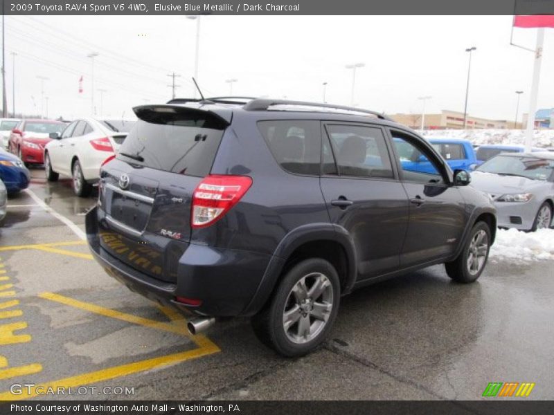 Elusive Blue Metallic / Dark Charcoal 2009 Toyota RAV4 Sport V6 4WD