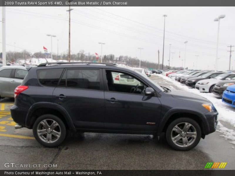 Elusive Blue Metallic / Dark Charcoal 2009 Toyota RAV4 Sport V6 4WD