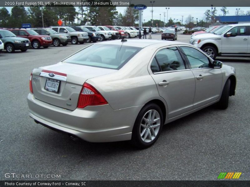 Smokestone Metallic / Medium Light Stone 2010 Ford Fusion SEL V6