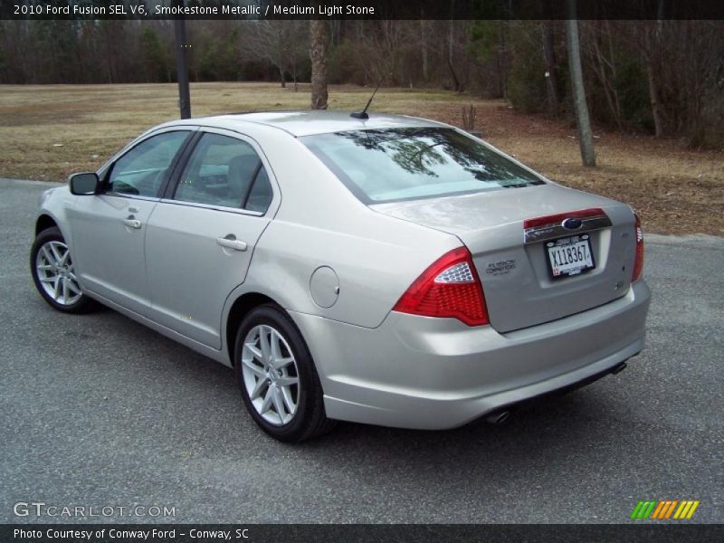 Smokestone Metallic / Medium Light Stone 2010 Ford Fusion SEL V6