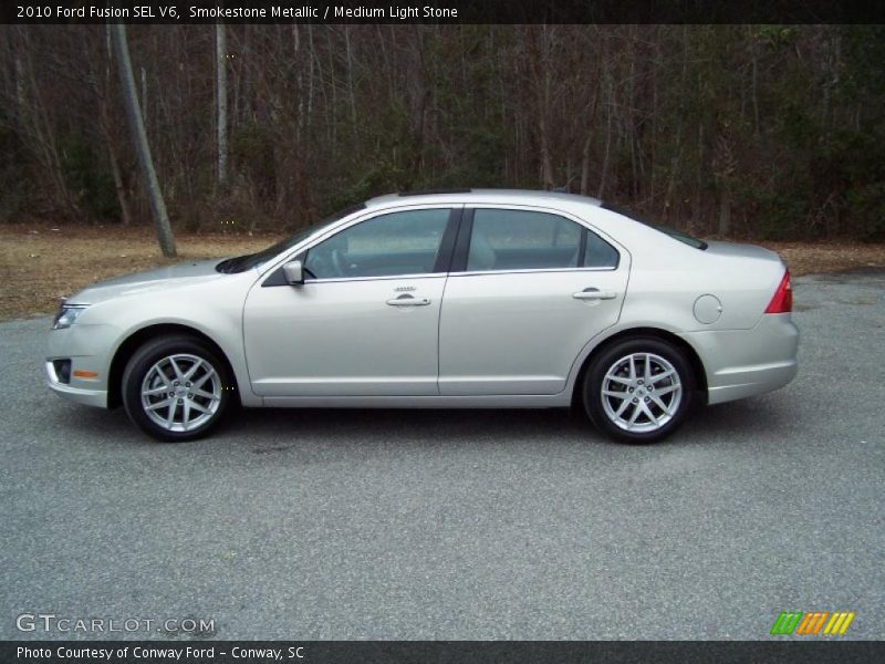 Smokestone Metallic / Medium Light Stone 2010 Ford Fusion SEL V6