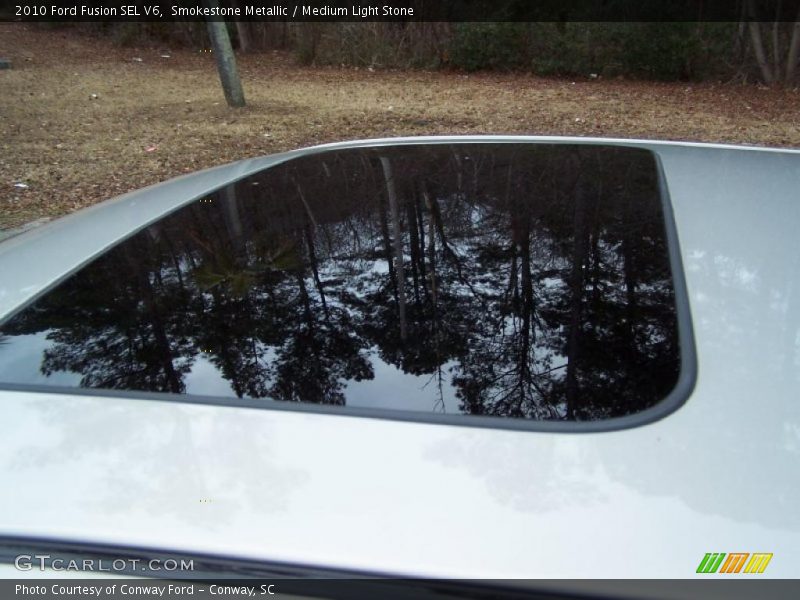 Smokestone Metallic / Medium Light Stone 2010 Ford Fusion SEL V6