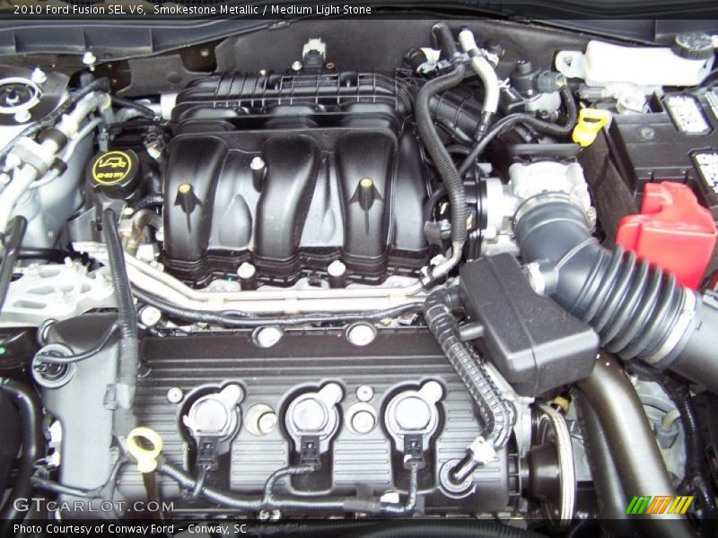 Smokestone Metallic / Medium Light Stone 2010 Ford Fusion SEL V6