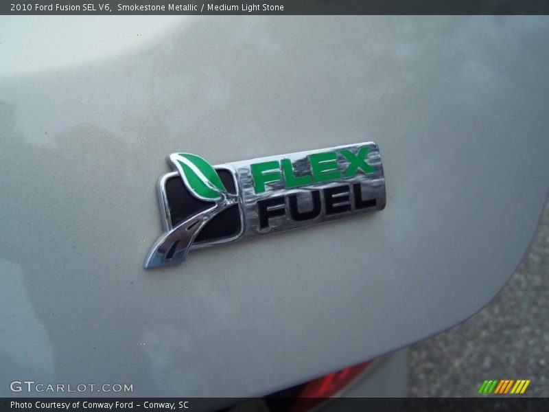 Smokestone Metallic / Medium Light Stone 2010 Ford Fusion SEL V6