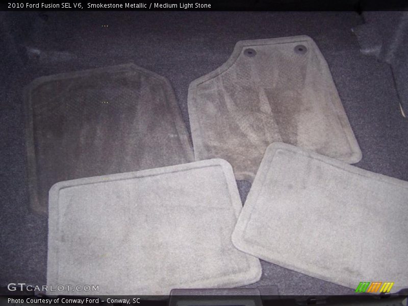 Smokestone Metallic / Medium Light Stone 2010 Ford Fusion SEL V6